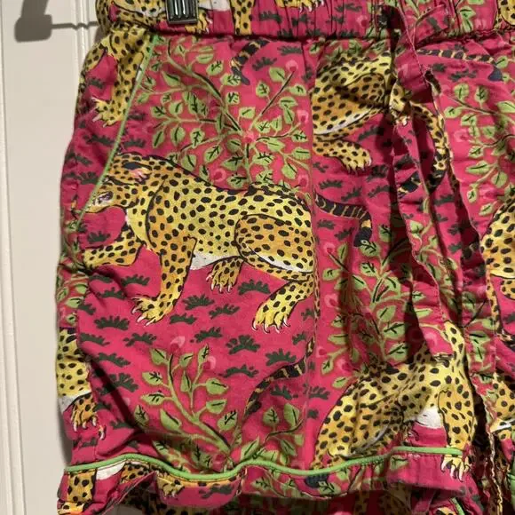 Print Fresh Pajama Shorts Bagheera Hot Pink Cotton Size XXS - Picture 3 of 7